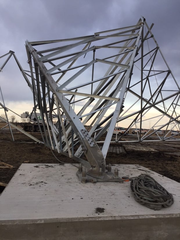 May 2 tower down