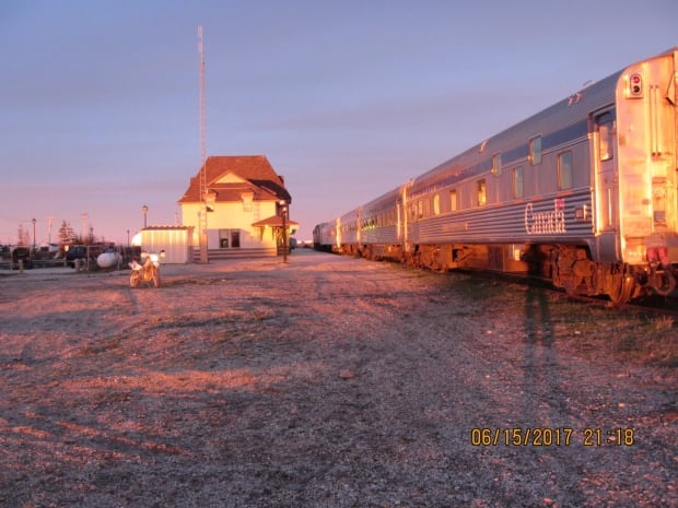 Via train in Churchill