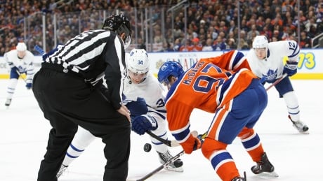 Connor McDavid (97) and Auston Matthews (34) may not have a personal rivalry, but watching two generational talents face off is always fascinating for fans. mcdavid-connor-210617