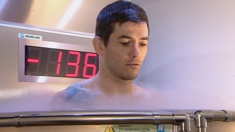 Tim Blanchard says cryotherapy helped him recover from torn knee cartilage. Tim Blanchard cryo