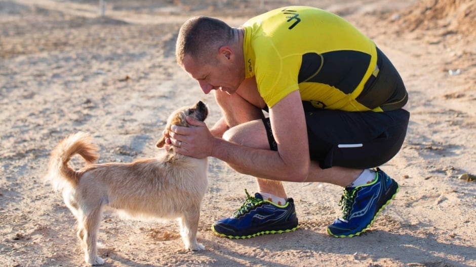 Gobi changed the course of Dion Leonard's life when she appeared in the Gobi Desert.