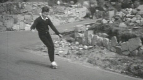 CBC News first covered the perils of skateboarding in Vancouver in 1965, but the sport didn't really take hold until the mid-70s. retro skateboarding