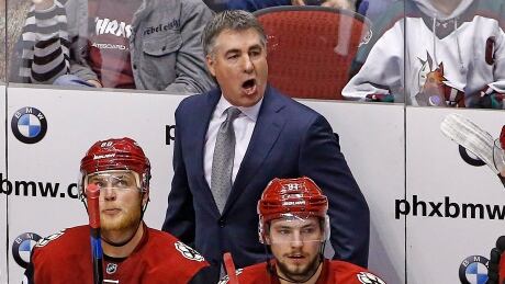 Dave Tippett compiled a record of 282-257-83 in eight seasons as head coach of the Arizona Coyotes. tippett-dave-620
