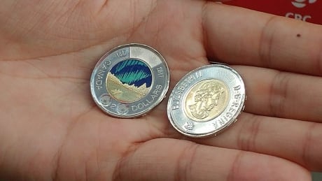 The glow-in-the-dark toonie is the first of its kind to enter general circulation and not only exist as a collectors item. Glow in the dark toonie