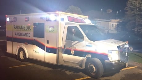 Ottawa Paramedic Service responded Friday night to a call from Amberwood Village golf club, where 13 people were suffering from irritation due to the release of toxic fumes. Five of them were taken to hospital in stable condition. ottawa paramedic