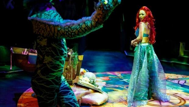 Ariel and eel