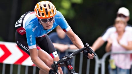 Canada's Matteo Dal-Cin, pictured above at the UCI Pro Tour cycling Grand Prix in September, won the men's Canadian road title on Sunday in Ottawa. dal-cin-matteo
