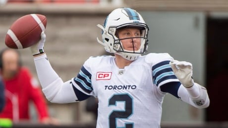 Former Argonauts quarterback Drew Willy inked a one-year deal with the Montreal Alouettes on Monday. willy-drew-062617