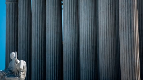 A view of the U.S. Supreme Court in Washington is seen during its last public session before the summer break on June 26, 2017. AFP_PY8S8