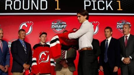 In this week's Monday Moments, Rob Pizzo fills you in on what happened at the NHL Entry Draft (including some big trades), and Lance Stroll makes history on the F1 track. Monday moments: Nico Hischier goes number one, and Lance Stroll drinks from a shoe