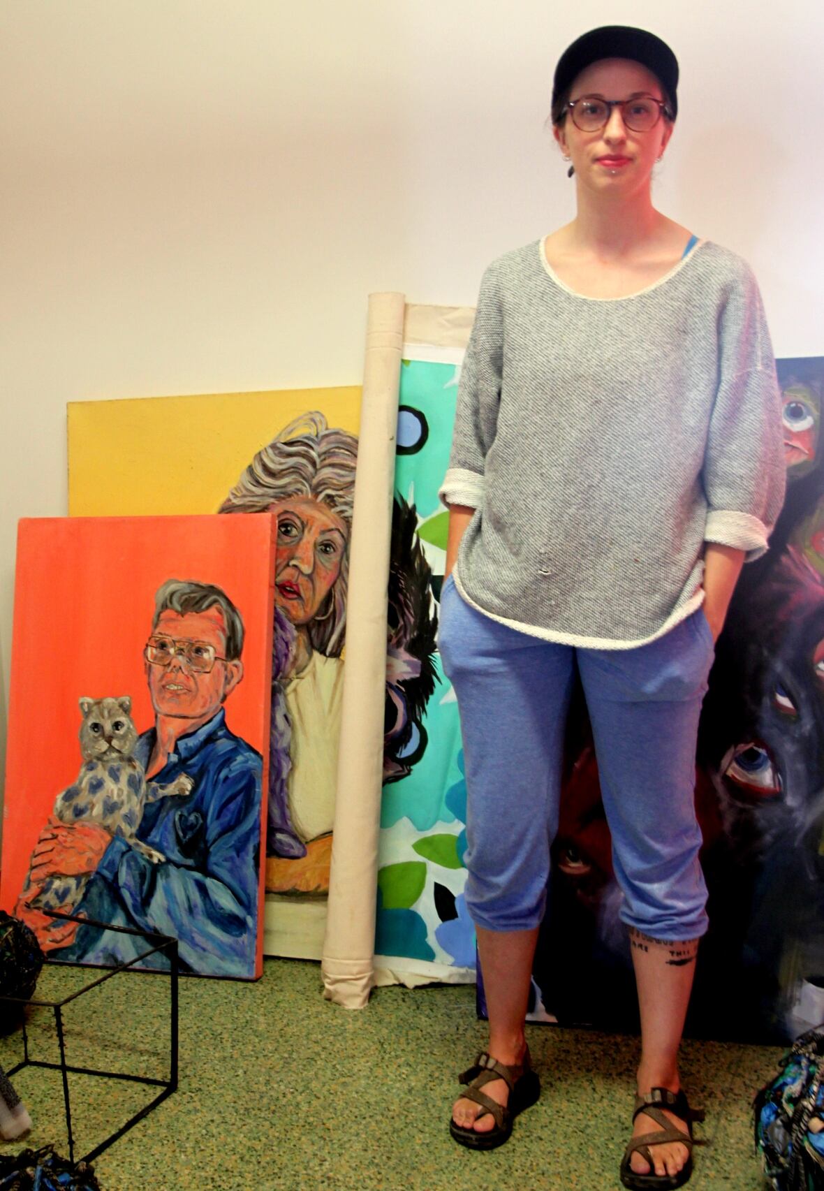 Unwanted works of art to be installed on Tin Can Beach CBC News