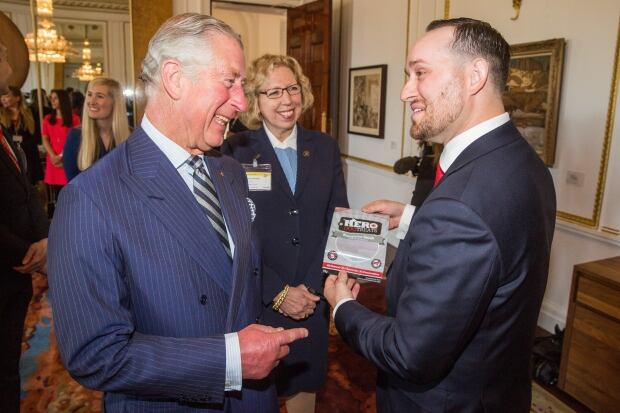 Leendert Bolle and Prince Charles