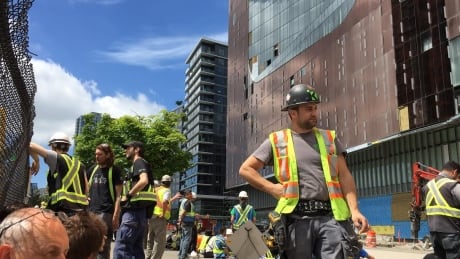 A fire broke out on the construction site of Vancouver's new casino casino fire