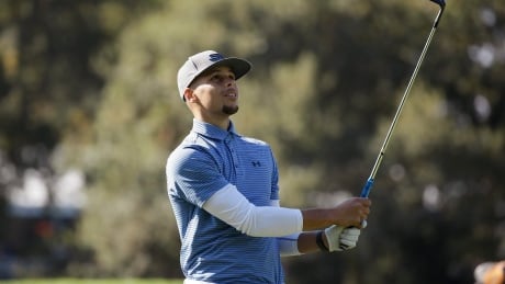Golden State Warriors' Stephen Curry is set to test his golf game against the pros at the Ellie Mae Classic. The Web.com Tour event runs from Aug. 3-6. curry-steph-101216-620