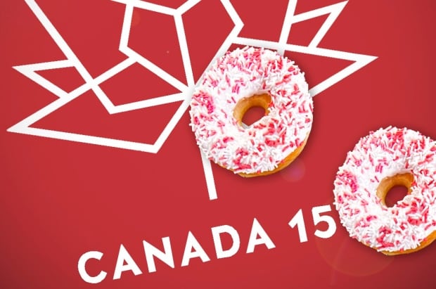 Tim Hortons Glasgow UK donut