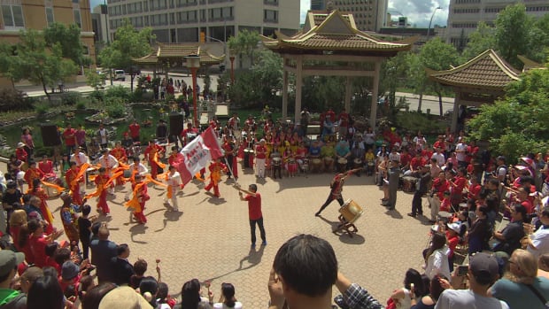 Canada Day drumming Winnipeg