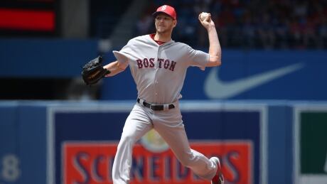 Chris Sale struck out 11 batters in seven innings pitched as the Boston Red Sox defeated the Toronto Blue Jays 7-1 on Canada Day. chris-sale-070117
