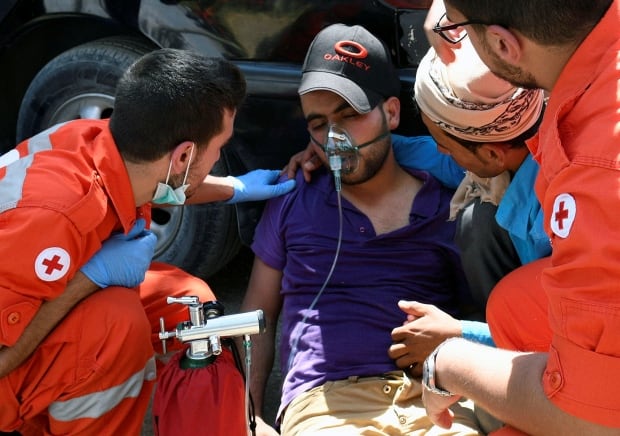 LEBANON-REFUGEES/FIRE
