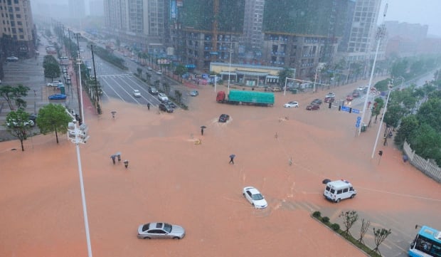 Flooding in China