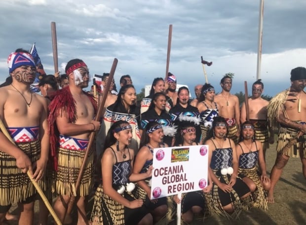 Oceania Global Region team at WIN Games