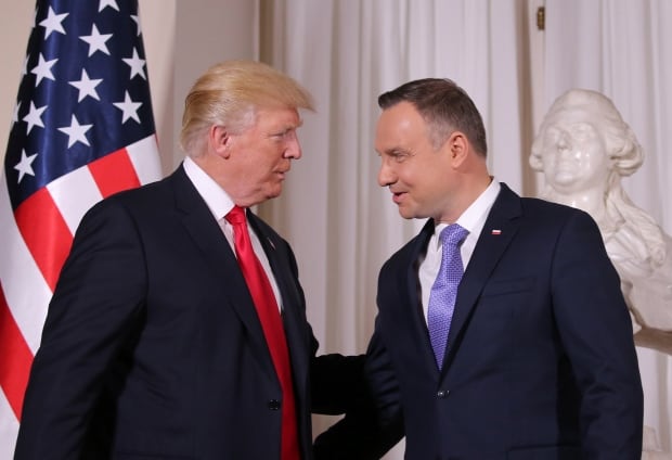 Trump in Poland