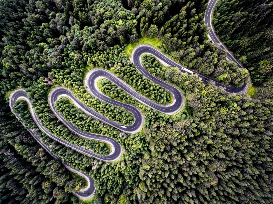 Nature/2nd Prize Winner, category nature, Infinite road to Transylvania, Romania by Calin Stan.jpg