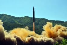North Korean missile launch, July 4