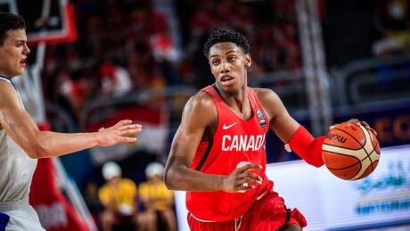 R.J. Barrett scored 27 points in Canada's 73-67 victory over France at the FIBA U-19 tournament Friday. barrett-rj-070717