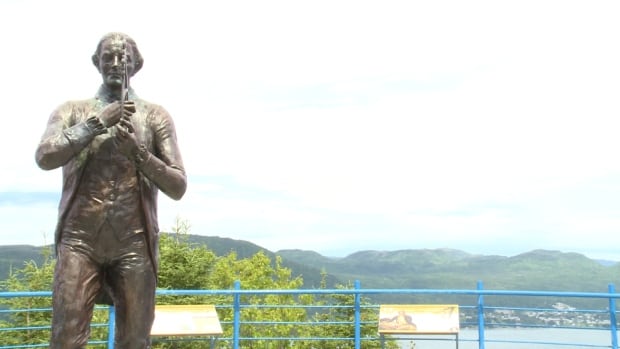 Captain James Cook monument in Corner Brook