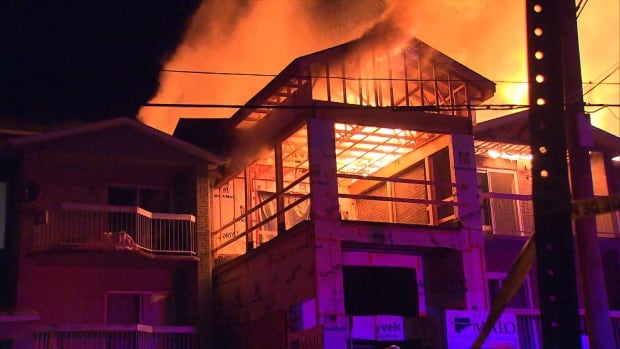 13 hospitalized after fire tears through seniors' residence north of Montreal