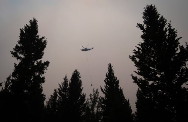 helicopter cache creek bc wildfire
