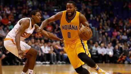 C.J. Miles, right, is reportedly heading to Toronto in exchange for Cory Joseph. cj-miles