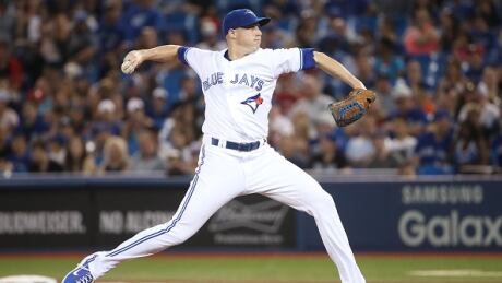 The Blue Jays will need Aaron Sanchez to return healthy and in last year's form if they hope to make a push for the playoffs. sanchez-aaron-071017