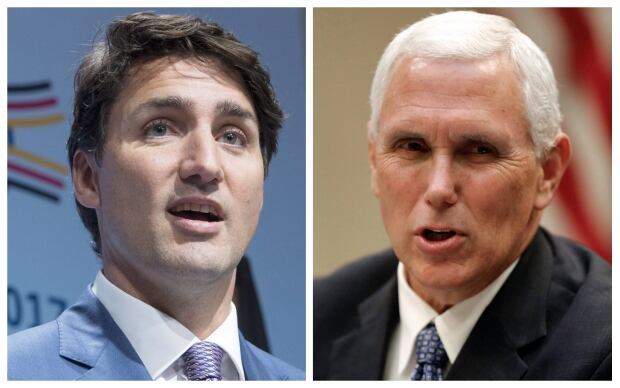 Trudeau, Pence