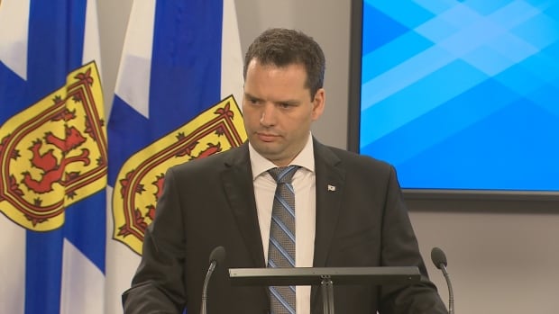Acting Labour and Advanced Education Minister Derek Mombourquette