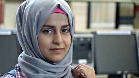Zuka Asaad,17, is from Syria she lived in Turkey for four years become coming to Canada and is taking part in the SAIL program. Zuka Asaad