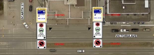 Taxi stands