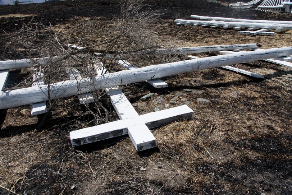Cross fence ground BC Wildfire Ashcroft