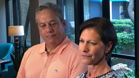 Terri Valenti, seen with the NFL's new head of officiating Alberto Riveron, will be the NFL's first female instant replay official. Valenti-Terri-14072017