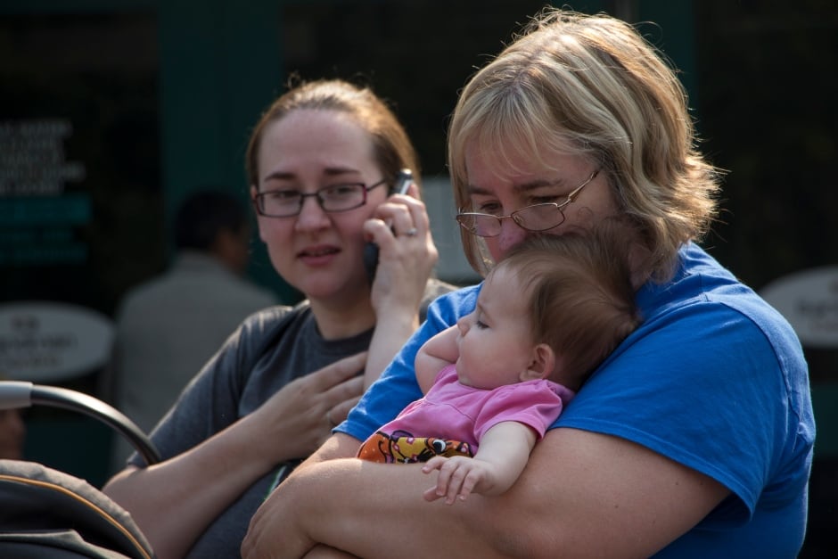 BC Wildfire Evacuation Centre Baby Children Williams Lake