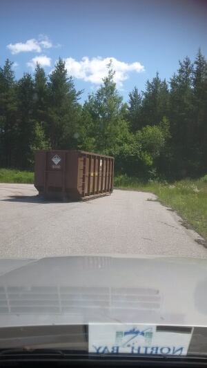 landfill radioactive