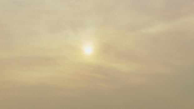 Reduced air quality in Sask