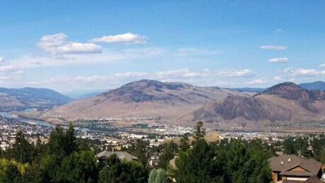 A view of Kamloops. Kamloops