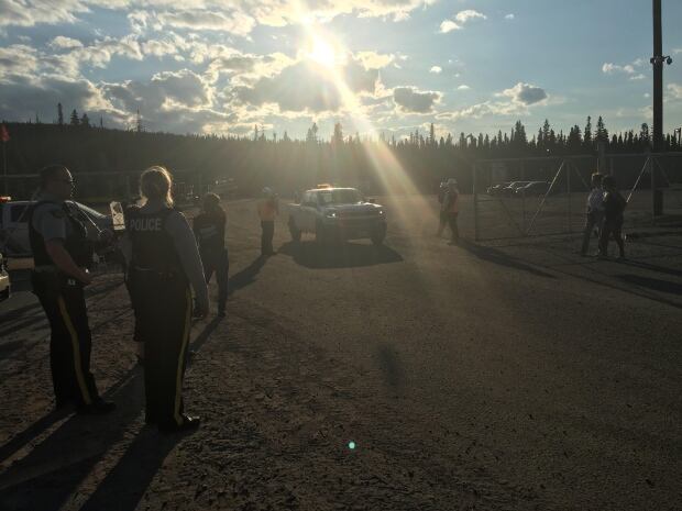 Muskrat falls gates protesters