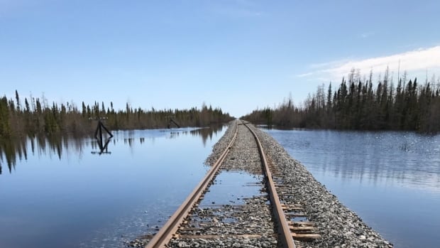 Rail line to Churchill
