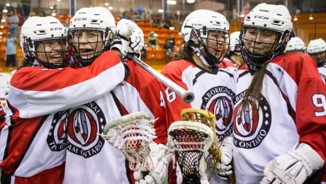 Ontario players became the first-ever women lacrosse champions after defeating British Columbia at the North American Indigenous Games. LAC Indigenous Games 20170717