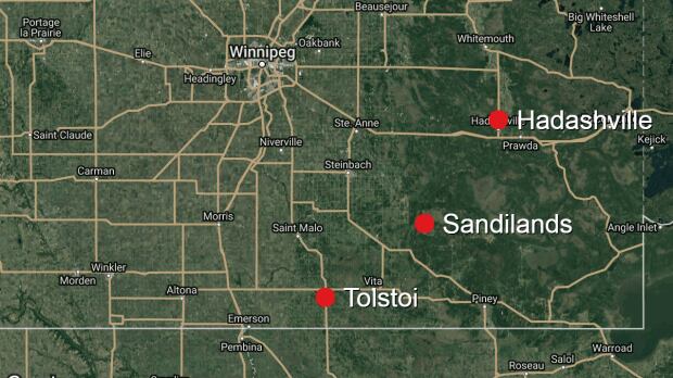 Sandilands, Tolstoi, Hadashville
