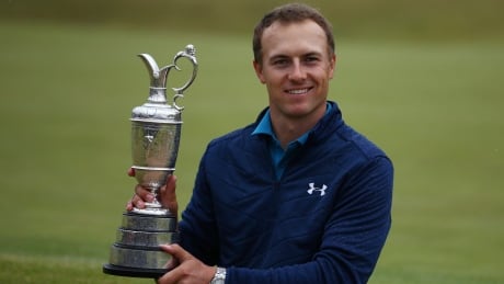 Jordan Spieth shot a final round score of 69 to win the 146th British Open. jordan-spieth