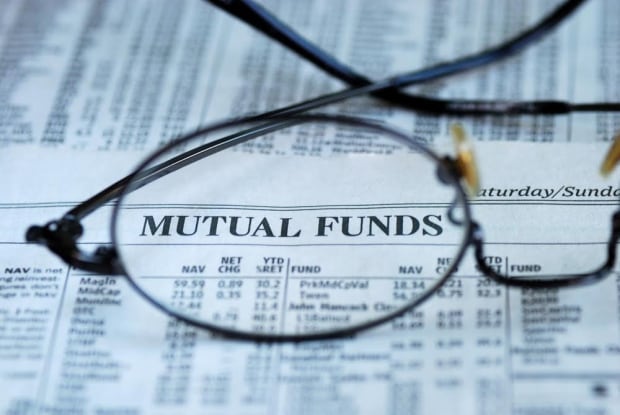 Mutual funds investment fees returns newspaper reading glasses