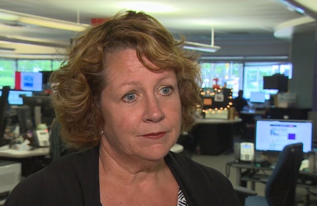Sandi Mowat, Nurses' Union president, Winnipeg